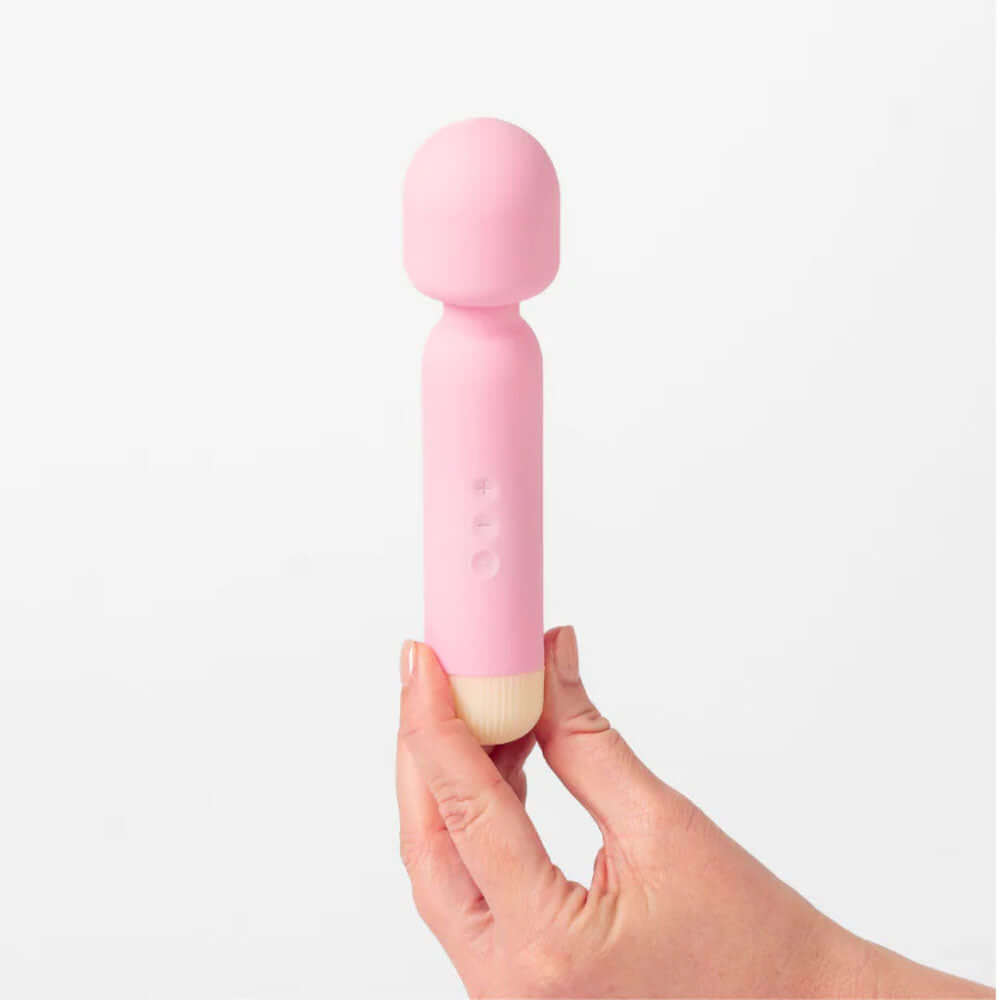 Pink 16.8 cm USB Rechargeable Massage Wand